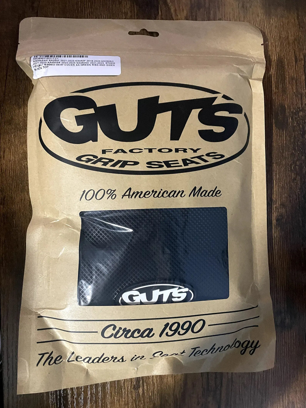 all black guts rib seat cover for all emotos