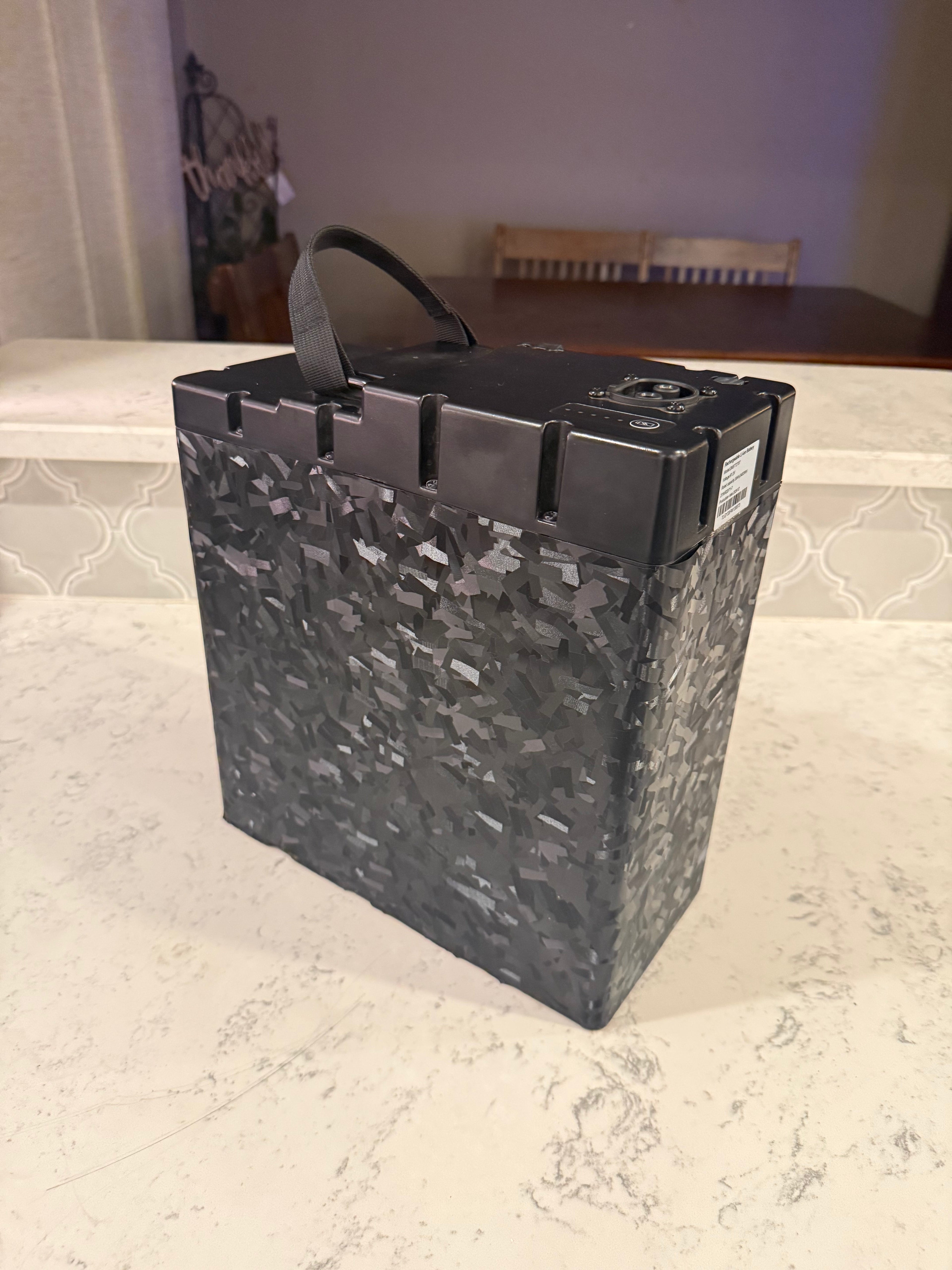 Altis Forged Carbon Fiber Precut Battery Wrap